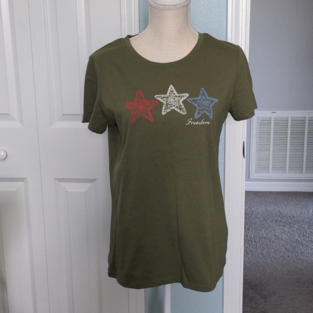 Patriotic Woman's Tee